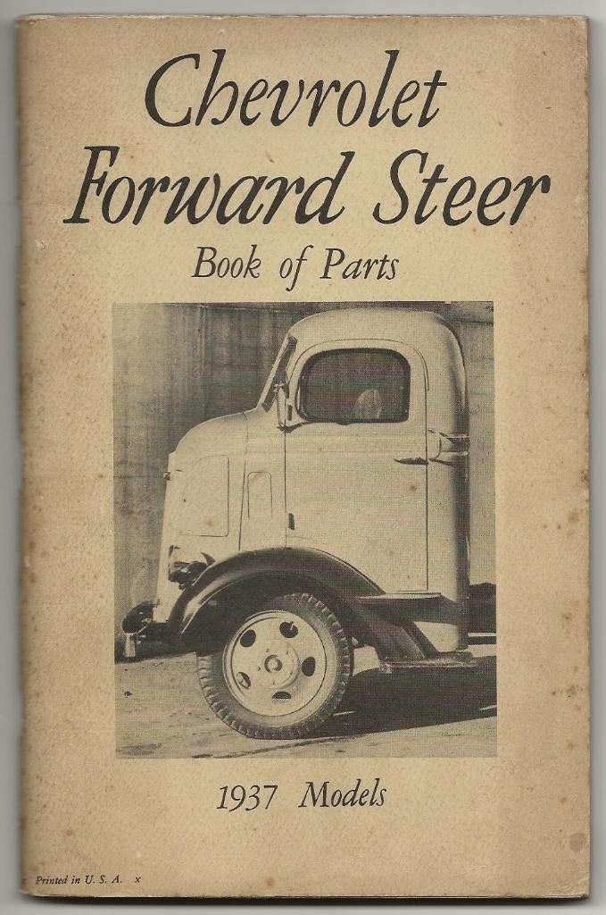 Chevrolet 1937 models Forward steer parts truck vrachtwagen, Ophalen of Verzenden, Zo goed als nieuw, Vrachtwagen