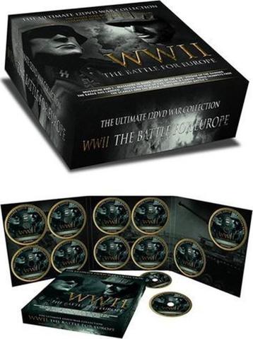 12-Dvd WWII The Battle For Europe Ultimate War Collection beschikbaar voor biedingen