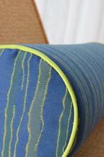 Blauw rolkussen, Ophalen of Verzenden, Nieuw, Blauw, Cilindervormig