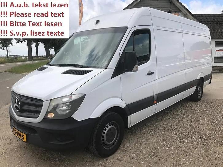Mercedes-Benz Sprinter 313 CDI Euro 5 L3H2 Lang Hoog Maxi Ai, Auto's, Bestelauto's, Bedrijf, Te koop, ABS, Airconditioning, Bluetooth