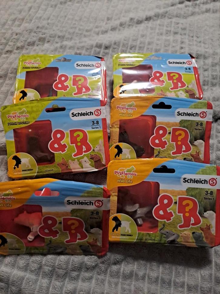 Schleich puzzel dieren, Verzamelen, Speelgoed, Nieuw, Ophalen of Verzenden