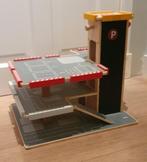 Houten Speelgoedgarage - 3 verdiepingen en lift, Ophalen of Verzenden, Gebruikt, Overige typen