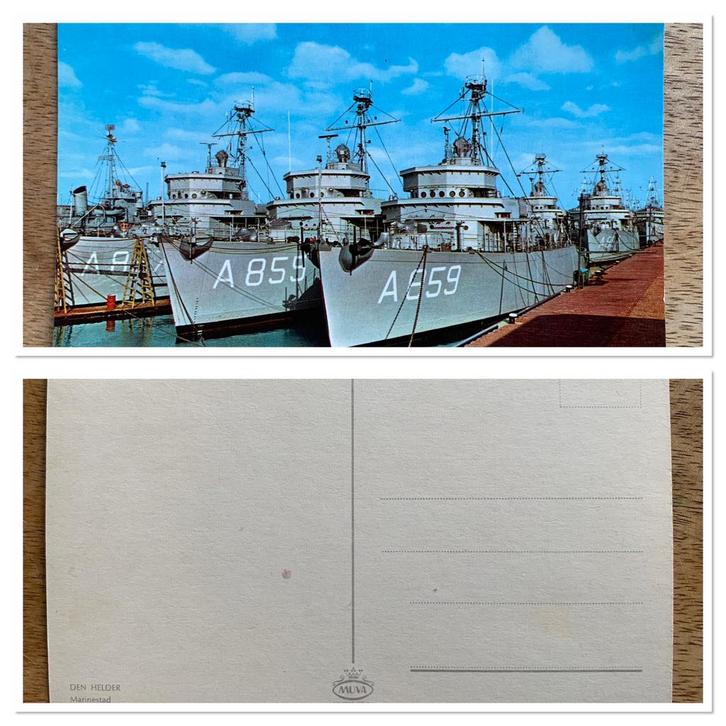 Den Helder MarineStad Ansichtkaart, Verzamelen, Militaria | Algemeen, Ophalen of Verzenden