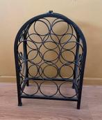 Brocante / vintage Wijnrek, Huis en Inrichting, Woonaccessoires | Wijnrekken, Ophalen, Zo goed als nieuw, Metaal, Minder dan 50 cm