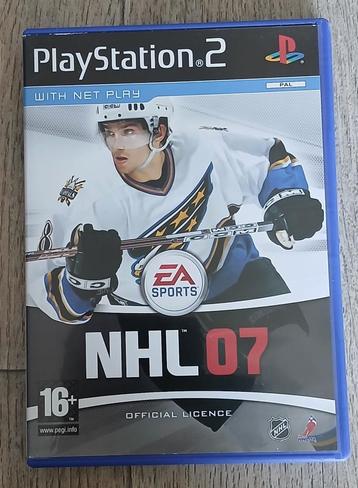 Playstation 2 NHL 07  beschikbaar voor biedingen
