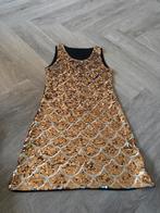 Gouden glitterjurk maat M, Kleding | Dames, Ophalen of Verzenden, Zo goed als nieuw, Maat 38/40 (M), Geel