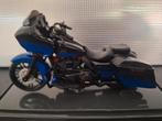 Harley-Davidson CVO Road Glide 2018 blauw-zwart Schaal 1:18, Maisto, Auto, Nieuw, Ophalen of Verzenden