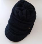 Kangol zwarte warme pet muts, Kangol, Ophalen of Verzenden, Gedragen, Muts
