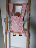 Poppendraagzak zwanen / poppen draagzak ( look al like Tula), Kinderen en Baby's, Speelgoed | Poppen, Ophalen of Verzenden, Nieuw