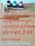 Complete cursus kalligrafie in dikke ringband., Ophalen of Verzenden, Zo goed als nieuw