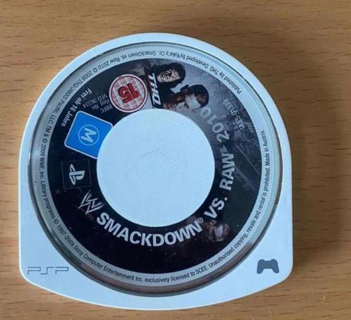 Smackdown vs raw 2010 (only game), Spelcomputers en Games, Games | Sony PlayStation Portable, Zo goed als nieuw, 1 speler, Ophalen of Verzenden