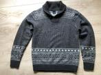 Mooie grijze trui de Val met Noors patroon maat M, Kleding | Heren, Truien en Vesten, Ophalen of Verzenden, Zo goed als nieuw