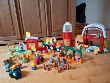 Zeer uitgebreide Fisher Price/Little people boerderij. beschikbaar voor biedingen