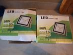2x LED RGB lamp 50 watt, Overige typen, Aluminium, Ophalen of Verzenden, 50 tot 250 watt