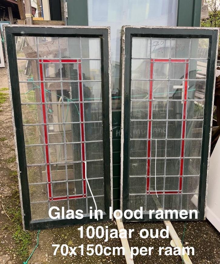 Ramen en kozijnen . Hout en kunststof. Zie fotos .150 stuks, Doe-het-zelf en Verbouw, Deuren en Horren, Nieuw, Overige typen, Minder dan 200 cm