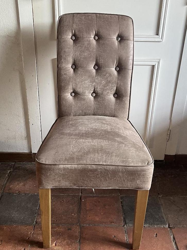 Riviera Maison stoel Cape Breton Pellini Coffee, Huis en Inrichting, Stoelen, Zo goed als nieuw, Eén, Overige materialen, Ophalen