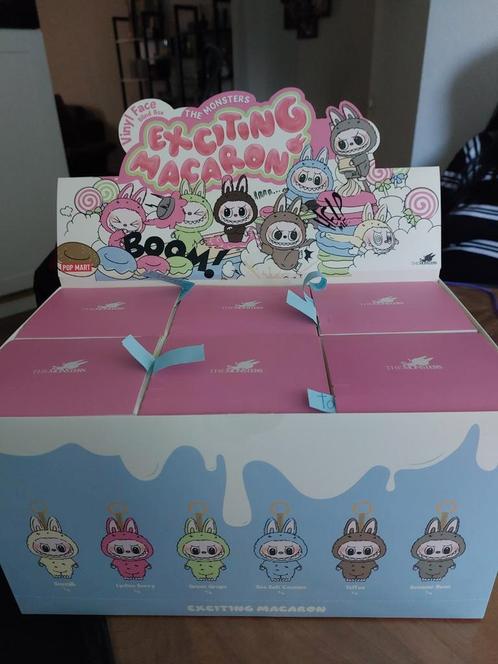 Popmart Labubu Exciting Macaron - Nieuw in Doos!, Verzamelen, Poppetjes en Figuurtjes, Nieuw, Ophalen of Verzenden