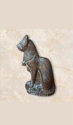 Vintage Egyptisch Bastet Beeld van Steen, Ophalen of Verzenden
