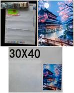 Diamond Painting - landschap, Ophalen of Verzenden, Nieuw, Knutselwerk