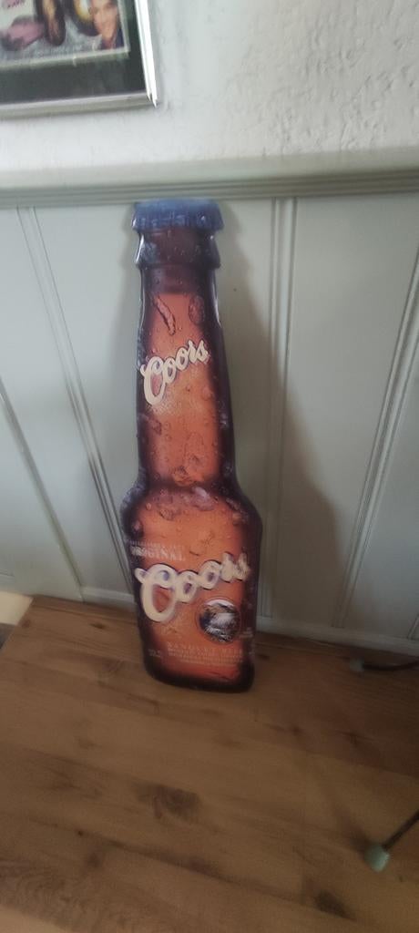 Coors Bierfles Decoratiebord, Ophalen of Verzenden, Nieuw, Overige merken