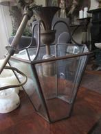 prachtige KOETSLAMP / hallamp - hanglamp, geslepen rand, Huis en Inrichting, Lampen | Hanglampen, Ophalen of Verzenden, Zo goed als nieuw