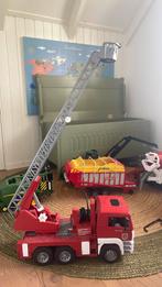 BRUDER brandweerwagen, Kinderen en Baby's, Speelgoed | Speelgoedvoertuigen, Ophalen of Verzenden, Gebruikt