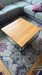 Mooie eikenhouten salontafel, Zo goed als nieuw, Minder dan 50 cm, Rechthoekig, 50 tot 100 cm