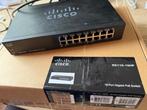 Cisco SG110-HP - 16-Port Gigabit PoE Switch, Ophalen of Verzenden, Zo goed als nieuw