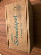 Homas Schaakspel Staunton - Vintage, Ophalen of Verzenden, Minder dan 500 stukjes, Gebruikt, Schaken