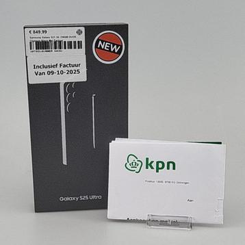 Samsung Galaxy S25 5G 256GB DUOS Titanium Black Met Factuur beschikbaar voor biedingen