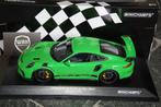 PORSCHE 911 GT3 RS 2019 green /black Minichamps LTD111 WRH, Hobby en Vrije tijd, MiniChamps, Zo goed als nieuw, Auto, Verzenden