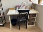 Leuk wit houten bureau (Kinderkamer), Overige typen, Gebruikt, Ophalen