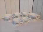 Riviera Maison Cappucino en espresso mokjes, Huis en Inrichting, Keuken | Servies, Ophalen of Verzenden, Zo goed als nieuw, Overige stijlen