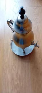 Theekan Vintage met kraanoliebrander, Antiek en Kunst, Curiosa en Brocante, Ophalen of Verzenden
