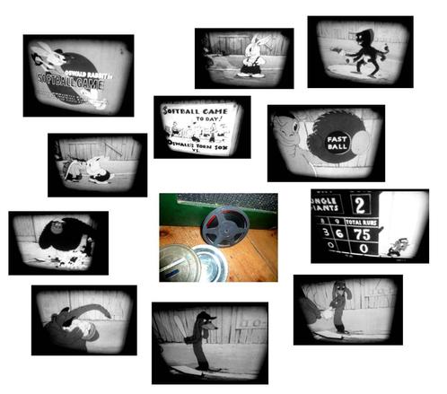 8mm film Cartoon Oswald Softball Game 1940 - N8 - 60 mtr, Audio, Tv en Foto, Filmrollen, 16mm film, Ophalen of Verzenden