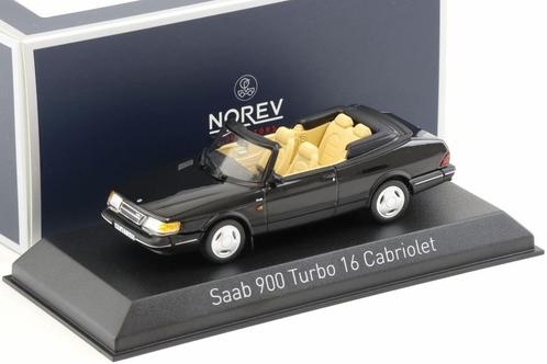 Saab 900 Turbo 16 Cabriolet, 1/43, Norev, Hobby en Vrije tijd, Modelauto's | 1:43, Nieuw, Auto, Norev, Ophalen of Verzenden