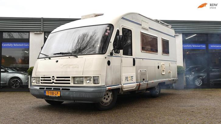 Pilote Galaxy 76MX |FIAT|HEFBED|CAMERA|NW.APK, Caravans en Kamperen, Campers, Bedrijf, tot en met 5, Integraal, Pilote, Diesel