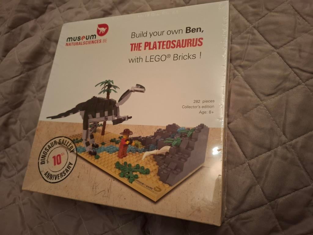 Lego The Plateosaurus Museum Naturalsciences België, Ophalen of Verzenden, Nieuw