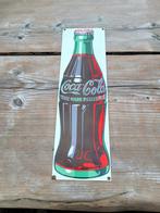 Coca Cola Emaille Reclamebord, Verzamelen, Ophalen of Verzenden, Gebruikt, Reclamebord