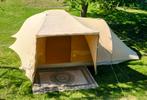 Mooie karsten tent  3,00 met slaapaanbouw, Ophalen, Zo goed als nieuw