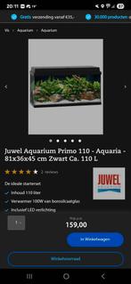 Juwel Aquarium 110L compleet met filter en heater, Ophalen, Gebruikt, Leeg aquarium