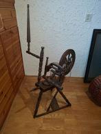 Houten spinnewiel, Hobby en Vrije tijd, Spinnewielen en Spinnen, Ophalen, Gebruikt, Spinnewiel