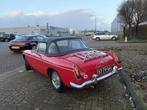 MG B Roadster TARTAN RED BJR 1963 94 PK LINKS GESTUURD! | Wi, 94 pk, Overige carrosserieën, Bedrijf, Handgeschakeld