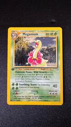 Meganium 1st edition neo genesis, Ophalen of Verzenden, Zo goed als nieuw