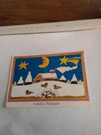 ALFONS VAN HEUSDEN. 1987 WINTERLANDSCHAP MET MAAN, Ophalen of Verzenden, 1980 tot heden