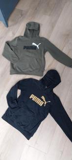 2 mooie Puma truien/hoodies maat 164, Kinderen en Baby's, Kinderkleding | Maat 164, Jongen, Puma, Trui of Vest, Ophalen of Verzenden