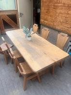 (Bruin) Cafe tafel stoelen, Ophalen of Verzenden