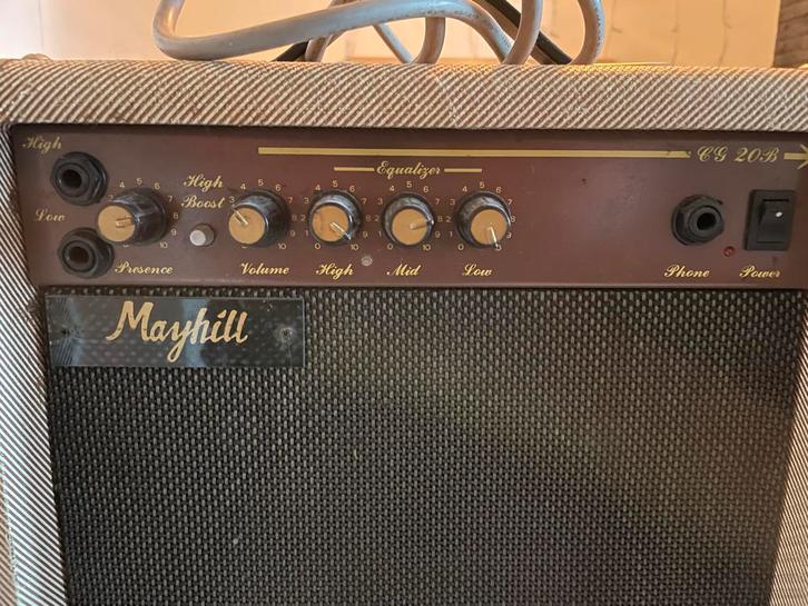 Retro Mayhill Basversterker - Zo goed als nieuw!, Muziek en Instrumenten, Versterkers | Bas en Gitaar, Zo goed als nieuw, Basgitaar