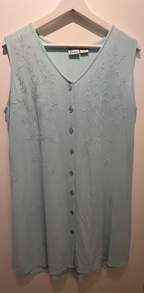 'My Choice' korte jurk / tuniek maat L > 40-42-44, Kleding | Dames, Jurken, Zo goed als nieuw, Maat 42/44 (L), Blauw, Knielengte