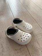 NIEUW! Witte gevoerde Crocs maat 27-28, Crocs, Jongen of Meisje, Overige typen, Nieuw